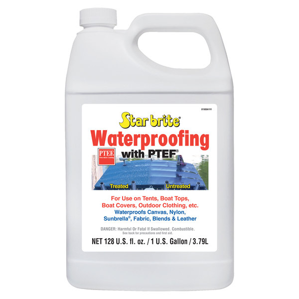 Star Brite Star brite 081900N Fabric Waterproofer with Stain Repellent and UV Protection - 1 Gallon 081900N